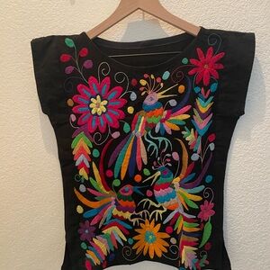 Traditional Mexican Colorful Top
